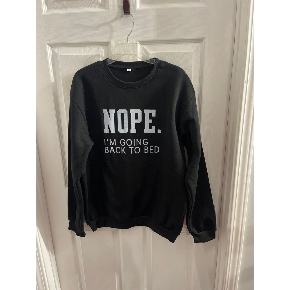 Black Crewneck Sweatshirt Size XL New Without Tag